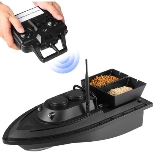 Fishing Bait Boat Wireless Remote Control Fishing Feeder Toy RC Fishing Boat for Adults Beginners 500M Remote Range