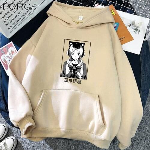 Anime Haikyuu Print Hoodies Men Streetwear Winter Unisex Sweatshirts Male Harajuku Karasuno Fly High Tops