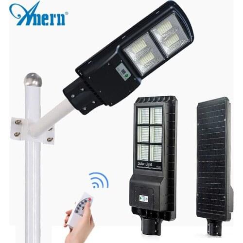 Anern Solar Outdoor Lamps Night Light Security Lamp for Path Yard Garden LED Spotlight Wall Holiday Landscape Lighting