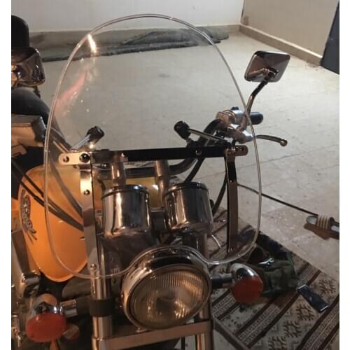 Windscreen For Suzuki Intruder VZ 800 M800 1500 M1500 1600 M1600 VZ800 Marauder 7/8" Or 1" Handlebar Grips Screen Windshield