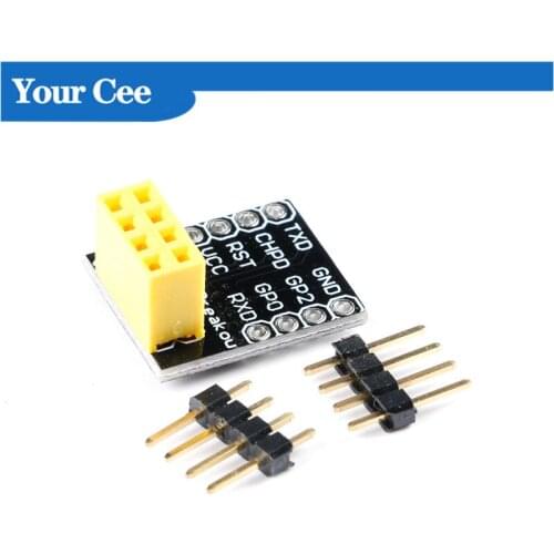 10PCS USB to ESP8266 Adapter Board WIFI Wireless Module ESP-01 ESP-01S Remote Serial Transceiver Breakout PCB Adapter Plate