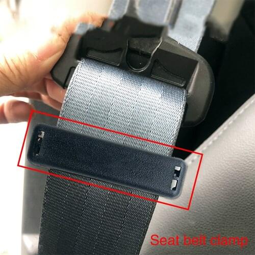 ABS Car Seat Belt Buckle Auto Emblem Safety Belt Clip Interior Accessories For BMW E60 E90 F10 F30 G30 G20 F02