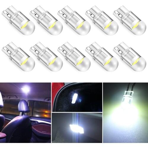 10 PCS Car T10 W5W COB LED bulb for Mercedes Benz BGA AMG W203 W210 W211 W124 W202 W204 W205 W212 W176