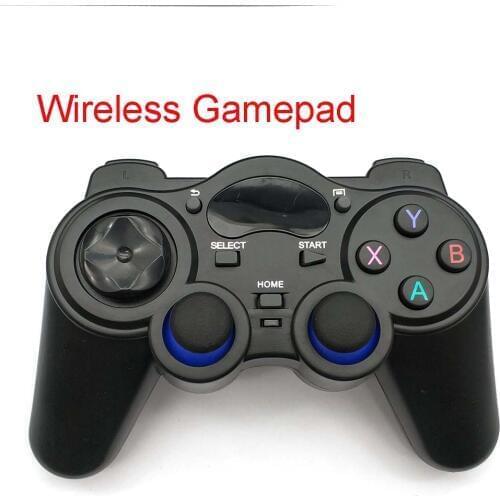 Wireless Gaming Joypad Controller 2.4GHz Gamepad With Micro USB OTG Converter Adapter For Android Tablets PC TV Box