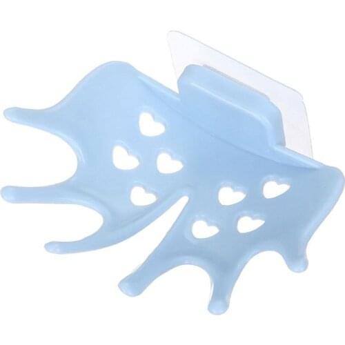 Seamless Crown Plastic Storage Holder Soap Rack Multi-function Storage Shelf Razor Hook Soap Box Kitchen Tool Bathroom Accessory