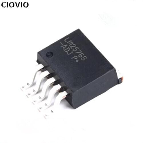 CIOVIO [ 5pcs/1lot ]100%New: LM2576SX-ADJ/NOPB TO263-5 LM2576SX-ADJ LM2576-ADJ ADJ TO-263-5