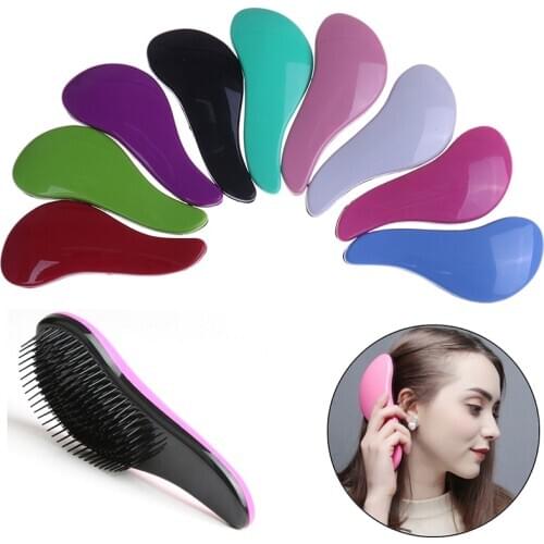 Baby Kids and Women Detangling Hair Brush Combs Salon Gentle Anti-static Brush Tangle Wet Dry Bristles Handle Tangle Curly