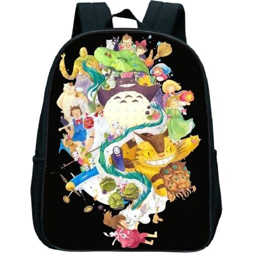 Kawaii Kids Tonari No Totoro Kindergarten Schoolbag Child Primary Bookbag Toddler Backpack Rucksack Cute Back to School Gift