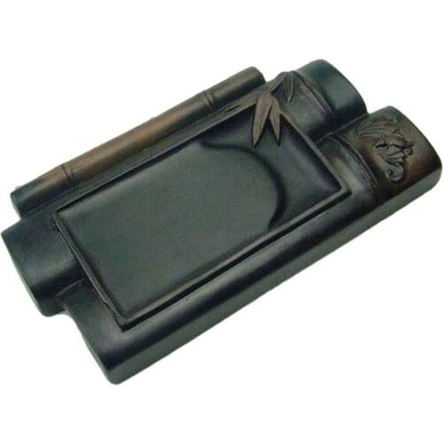 Chinese old wa shi Stone Inkstone with Exquisite carving