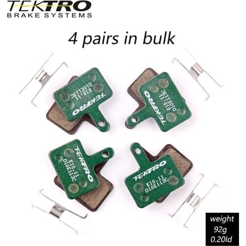TEKTRO E 10.11 MTB Brake Pads Mountain Road Foldable Bicycle disc brake pads For shimano MT200/M355/M395/M415/M285 / M286/M280