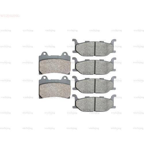 Brake Pads set fit for YAMAHA XV 1600 A WildStar (99-04) Drag Star (99-04) Silverado Road Star Midnight Star (99-03) Front Rear