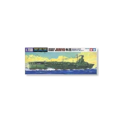 TAMIYA 1/700 scale model 31212 World War II Japanese Navy Falcon aircrafts carrier JUNYO