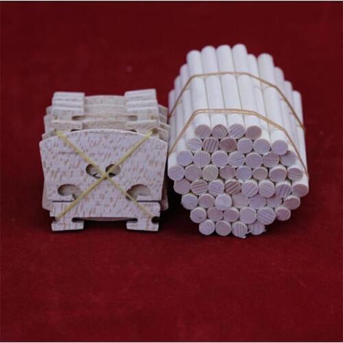 20 pcs most solid maple wood 4/4 violin bridge +20 pcs violin soundpost violino fiddle accessories