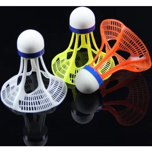2021 New AirShuttle Outdoor Badminton Plastic Ball Nylon Shuttlecock Ball Stable Resistance 3pcs/Pack