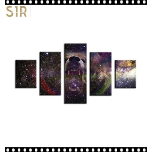 Anime Movie Posters Wall Art 5 Pieces Canvas Painting Poster Pictures Home Decor Living Room HD Printed Poster Wall Painting