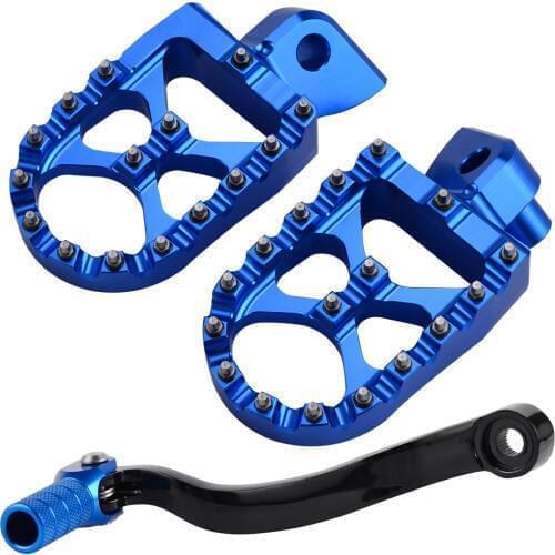 Footrest Footpegs & Gear Shifter Shift Lever For Husqvarna TC125 FC250 FC350 TC 125 FC 250 350 2014 2015 Foot Pegs Rests Pedal