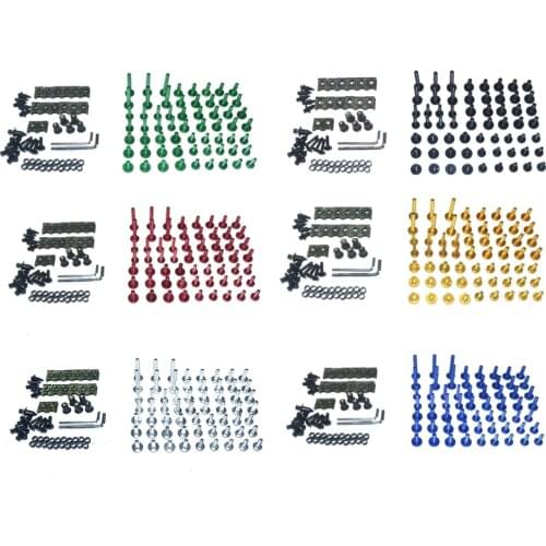 Motorcycle Complete Fairing Bolts Kit Bodywork Screws For Fit HONDA CBR 600 F2,F3,F4,F4i 1991-2007