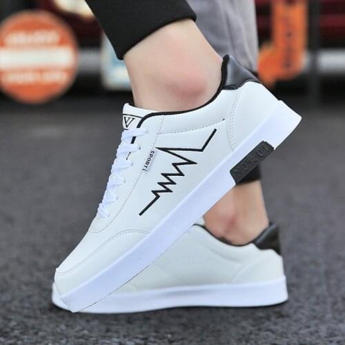VANDOWEN Men's White Sneakers