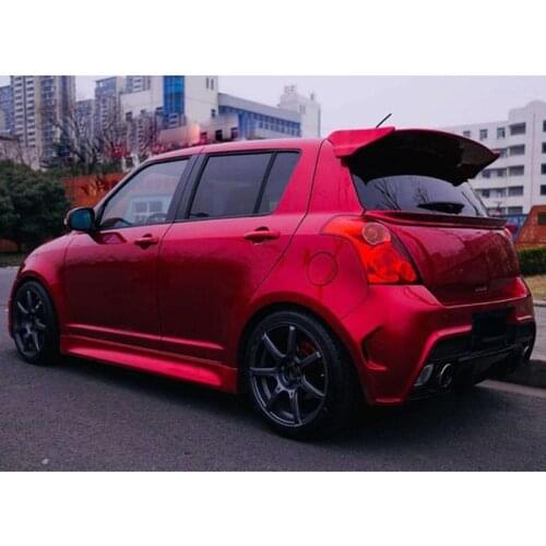 Rear Roof Spoiler Fit for Suzuki Swift ZC11 ZC71 ZC31S Mk3 2005-2012 Tryforce Style Wing Auto Part Body Kits