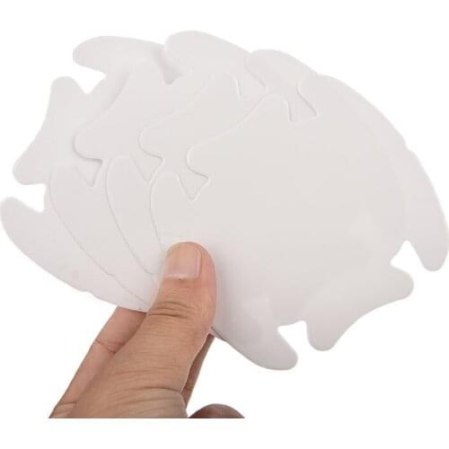 1Set/4Pcs Universal Invisible Car Door Handle Protector Automobile Shakes Polyurethane Films car Handle Protective Scratches