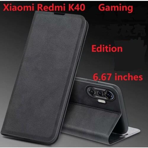 Wallet PU Leather For Xiaomi Poco F3 GT Case Magnetic Book Stand Redmi K40 Gaming Edition Flip Card Protective Cover