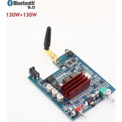 Dual TPA3250 High Power Amplifier Board Bluetooth 5.0 Digital Amplify 130W+130W Headphone Amp Class D Finished Board