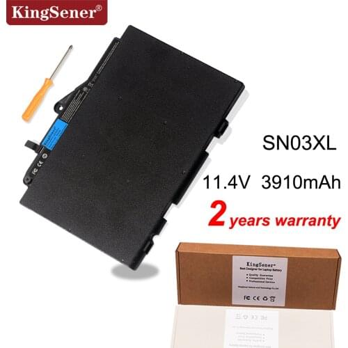 Kingsener SN03XL Laptop Battery For HP EliteBook 820 725 G3 G4 800514-001 800232-241 HSTNN-UB6T HSTNN-DB6V 11.4V 44WH