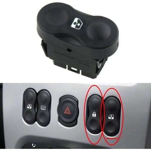8200602227 8200325065 For Dacia Logan MCV 2009-2011 Sandero 2008-2011 Duster 2010 2011 Front Electric Window Switch Button