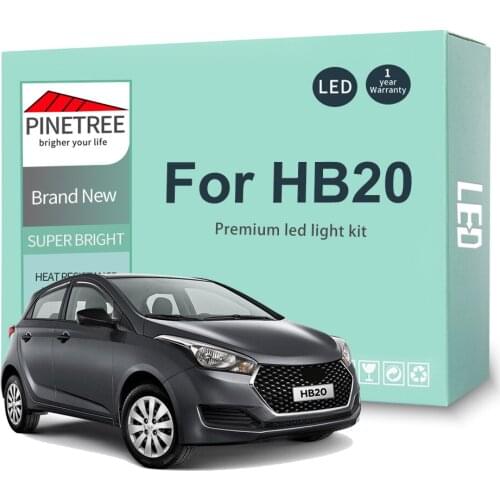 Led Interior Light Kit For Hyundai HB20 HB20S HB20X 2013 2014 2015 2016 2017 2018 2019 LED Bulbs Canbus