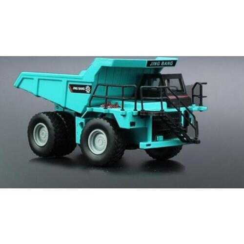 1/60 Scale Diecast Alloy Metal Excavator Mine Dump Truck Wheel Engineering Construction Vehicle Car Model Toy Collections