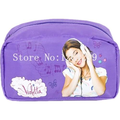 New Fashion Violetta Girls Kids Woman Nylon Cosmetic Bags For Children