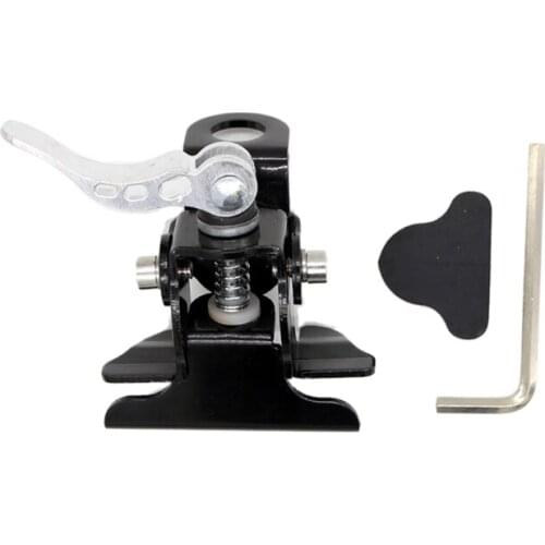 NEW-Hand Pressed Quick Release Stainless Steel Radio Antenna on Trunk Bracket Antitheft Mount