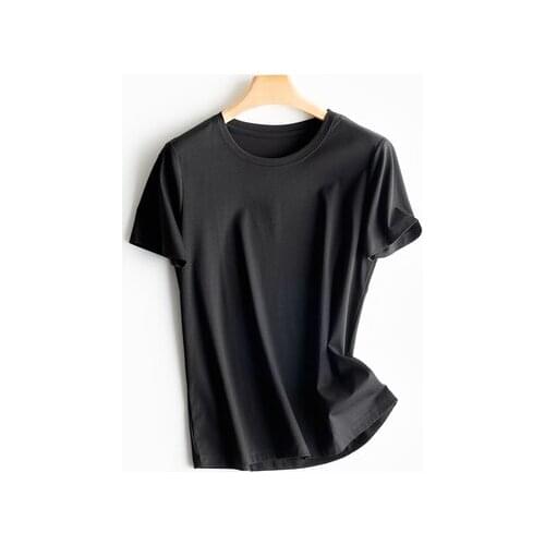 Женские шелковые футболки Oein China At AliExpress