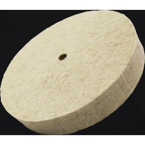 Premium Quality Diameter 4" 6" Wool Felt Polishing Wheel Wool Polishing Disc craft jewelry tool