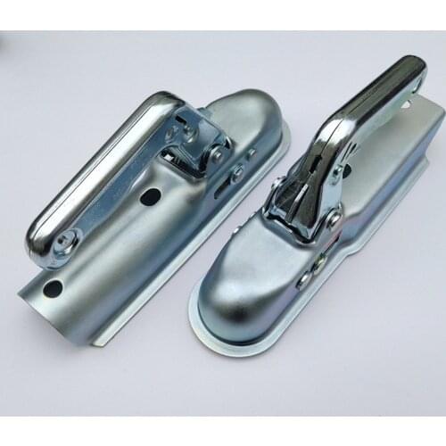 E24 Approved European Sty Pressed Steel Trailer Hitch Coupling 50mm 60mm Draw Bar 800kg RV Parts Camper Caravan Accessories