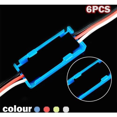 Servo extension cable clamp ESC Y cable safety buckle fastener connector card for Rc servo helicopter model car Ship model