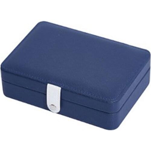 PU Leather Universal Jewelry Organizer Display Travel Jewelry Case Boxes Portable Jewelry Box Storage