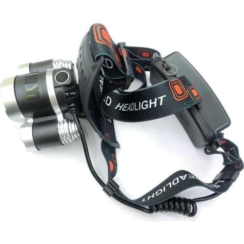 Waterproof Headlight for Adults 3000 Lumens LED Headlamp Flashlight for Hiking Camping
