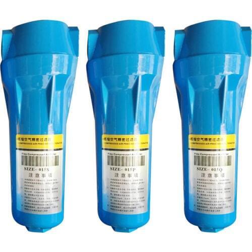 3/4" Aluminum Alloy High Quality Oil Water Separator 015 Q P S Air Compressor Accessories Compressed Air Precision Filter Dryer
