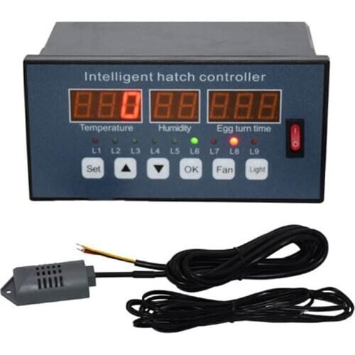 1 Pcs XM-16 Multifunction Egg Incubator Control System Incubator Controller Automatic Temperature And Humidity Sensor