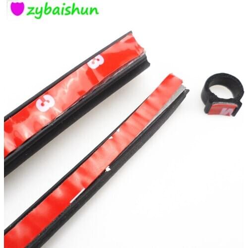 2M D Type Car Sealing Strip Auto Door Window Trunk Automotive Seal Dustproof Sound Insulation Rubber Strips Also applies
