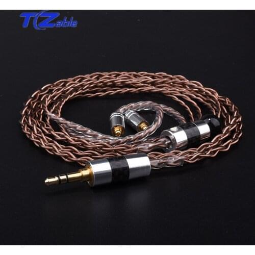 3.5mm Fever Headphones Audio Cable Upgrade AUX Cables For Shure MMCX SE215 SE315 SE425 SE535 SE846, Etc.Headset Upgrade Line