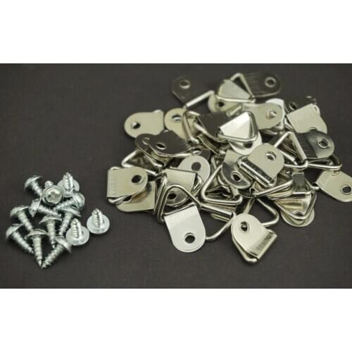 50 PCS/Lot Free Shipping Heavy Duty Large Picture oil Painting Frame SawTooth Hooks Hangers