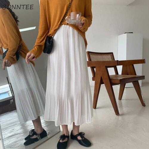 BONNTEE Women's Pleated Skirts