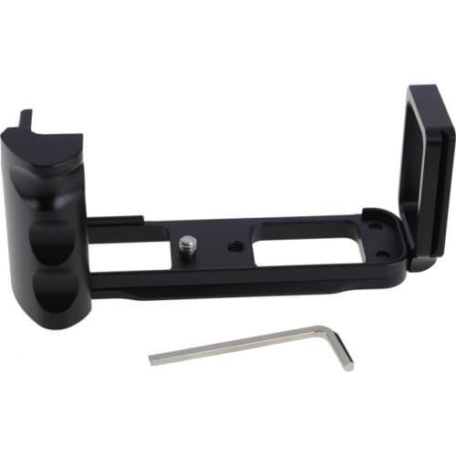 LB-XE2 L-Shaped Vertical Metal Camera Quick Release Plate L-Bracket & Hand Grip for Fuji X-E1 XE1 X-E2 Camera