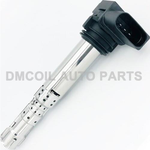 HQ IGNITION COIL FOR AUDI A4 A8 V-W PASSAT PHAETON T-OUAREG BENTLEY C-ONTINENTAL 1.8T 4.0L W8 6.0L W12 (2001-) 07C905115H