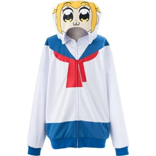 Poputepipikku Cosplay Costumes Popuko Cosplay Pipimi Costume Hoodie Japanese Sailor suit School Uniform
