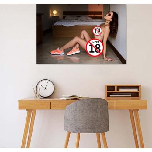Adult Model Hot body Pretty Girl Sexy Woman Photo Wall Art Poster and Prints Canvas Art Painting For Room Decor