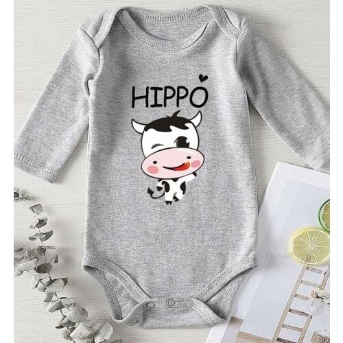 Clothing for Babies New Born Baby Clothes Kids' Things Girl Infant Shower Gifts One Piece Jumpsuit Cow Print Toddler Romper