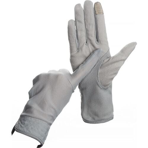 New Women Driving Gloves Autumn Summer Sunscreen Thin Breathable Decent Nonslip Gloves New Style Touch Screen Mittens Wholesale